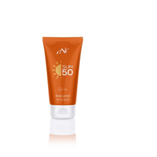 SUN Body Lotion päikesekaitsekreem SPF50 imendub kiiresti lastele